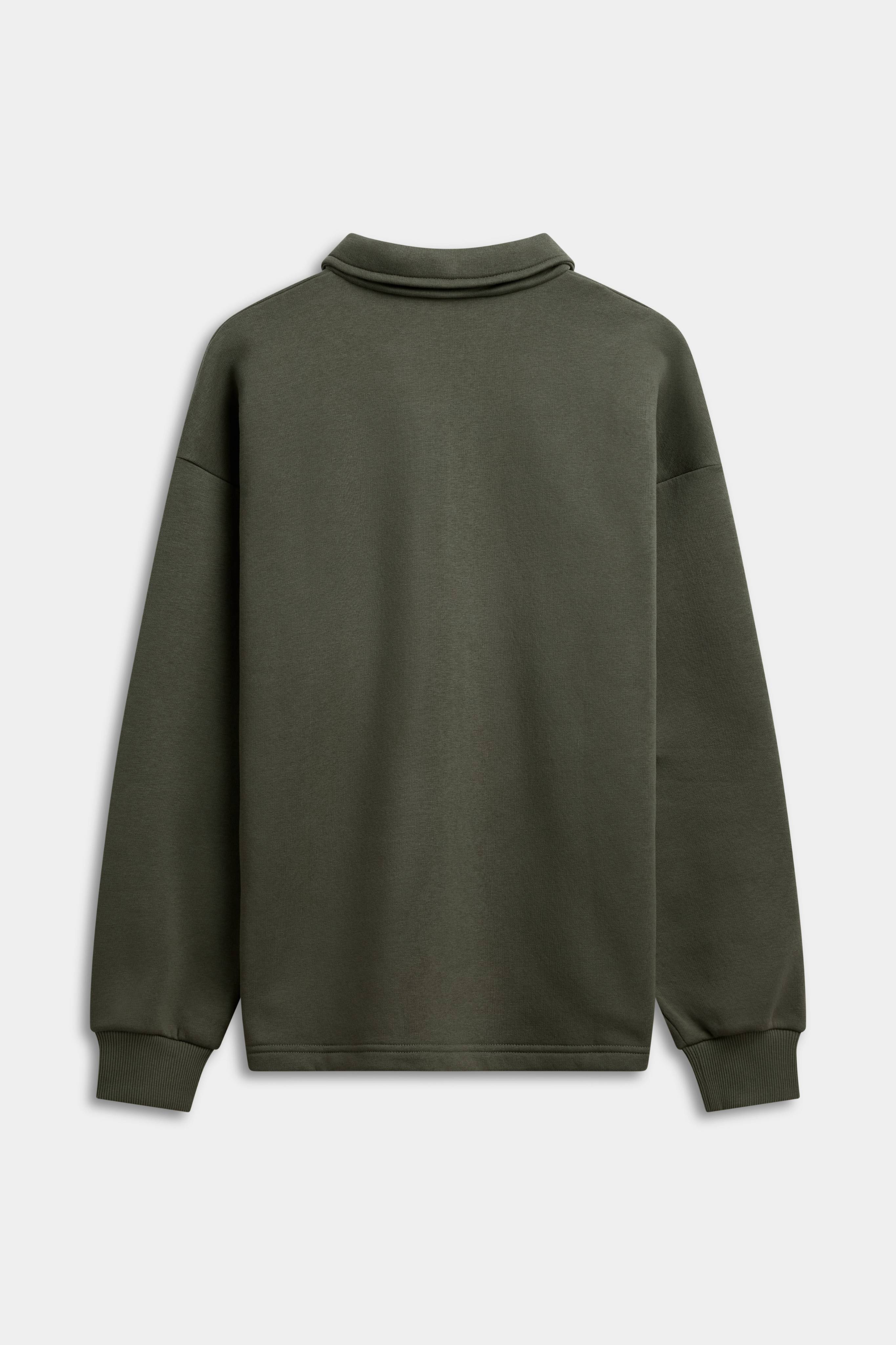 M. Racquet Club Rugby Shirt - Dark Green
